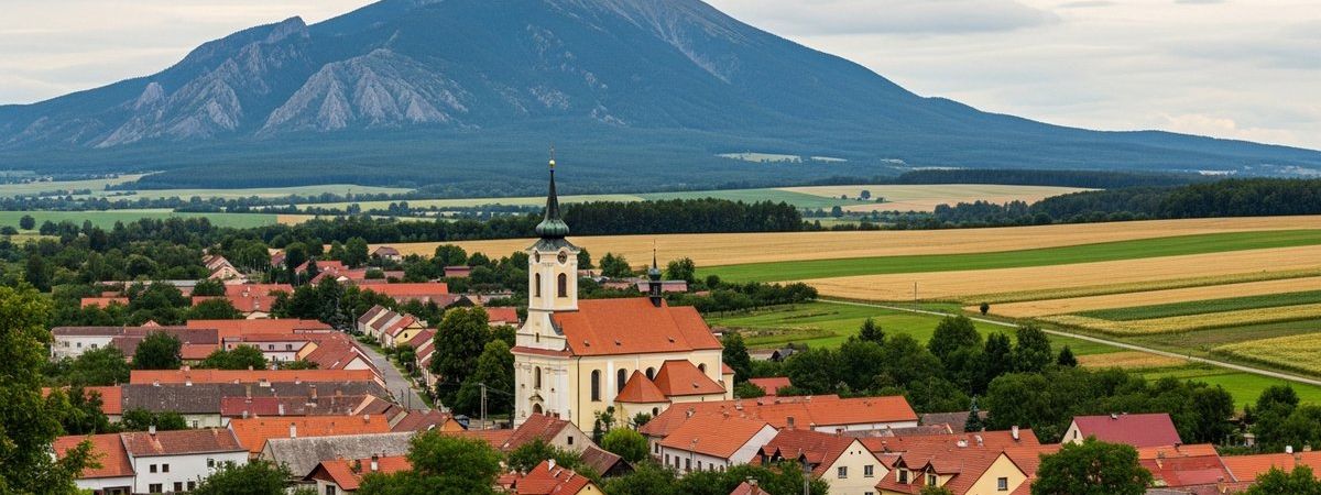 Skyline di Libkovice pod Řípem