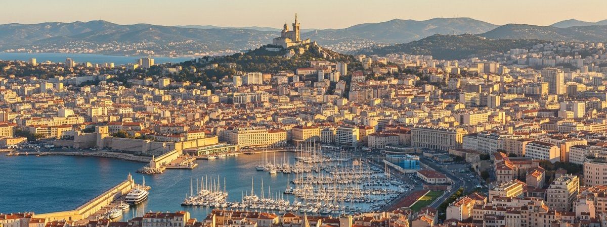 Skyline of Marseille