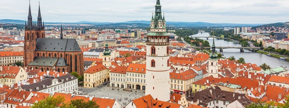 Panorama de Hradec Králové