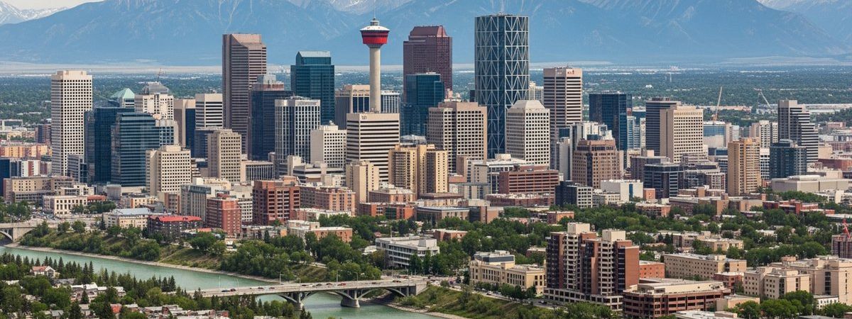 Skyline di Calgary