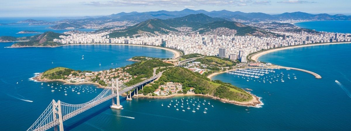 Skyline of Florianópolis