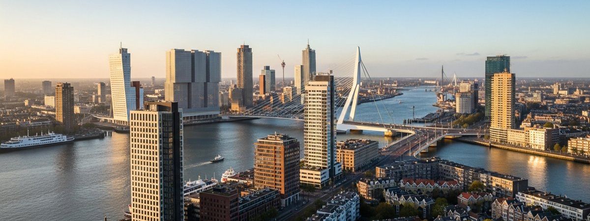 Rotterdamko skylinea