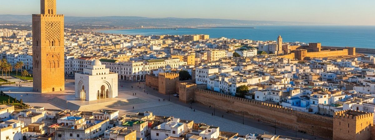 Skyline of Rabat