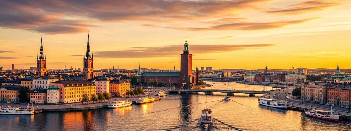 Skyline von Stockholm