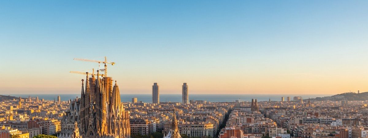 Skyline di Barcelona