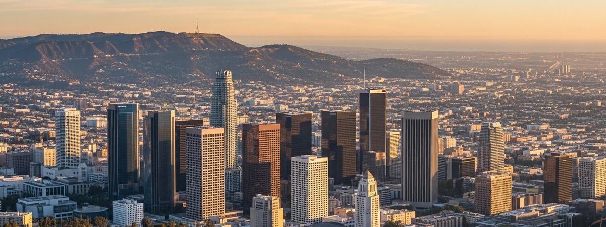 Los Angeles hiriaren silueta