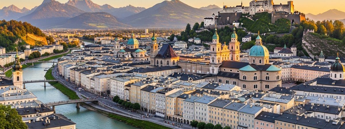 Skyline von Salzburg