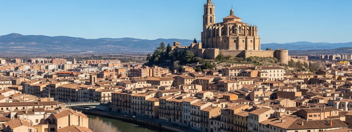 Skyline of Lleida