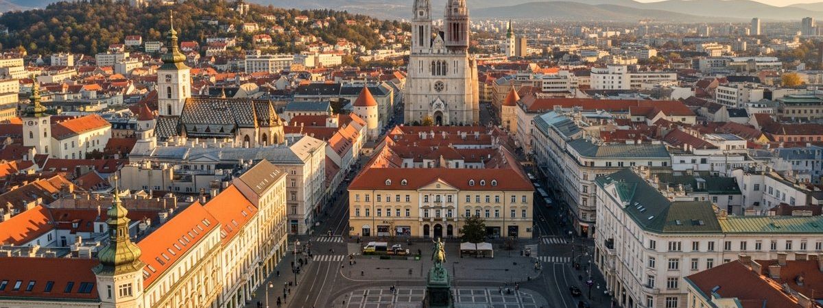 Skyline von Zagreb