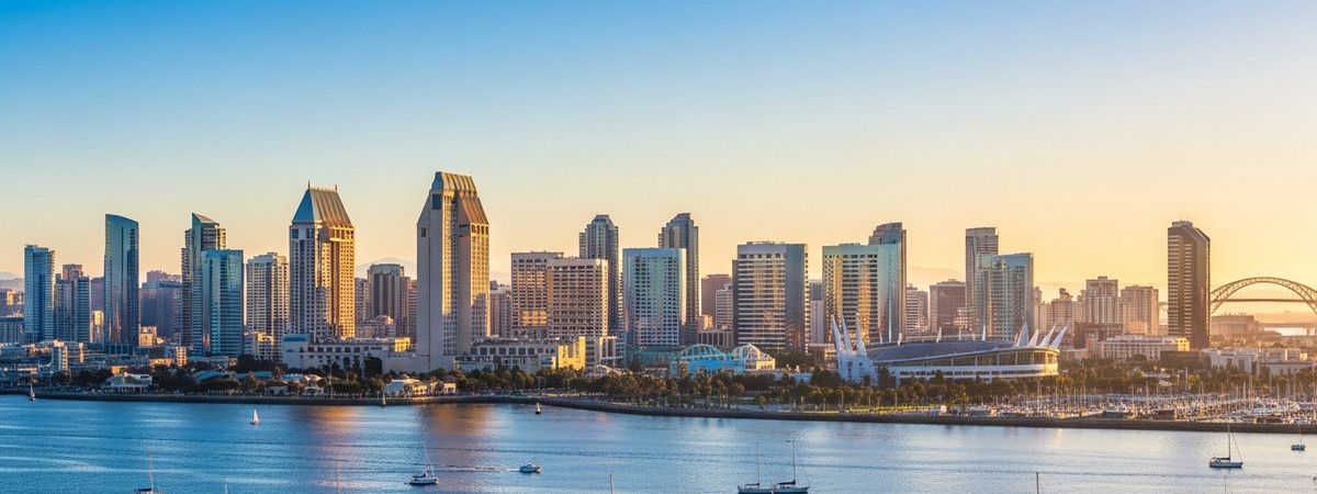 Skyline di San Diego