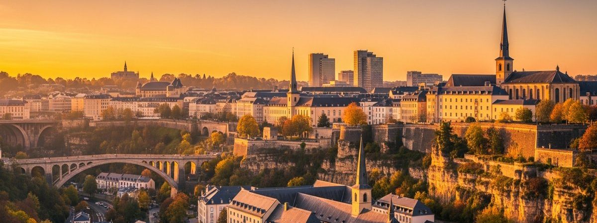 Skyline of Luxembourg
