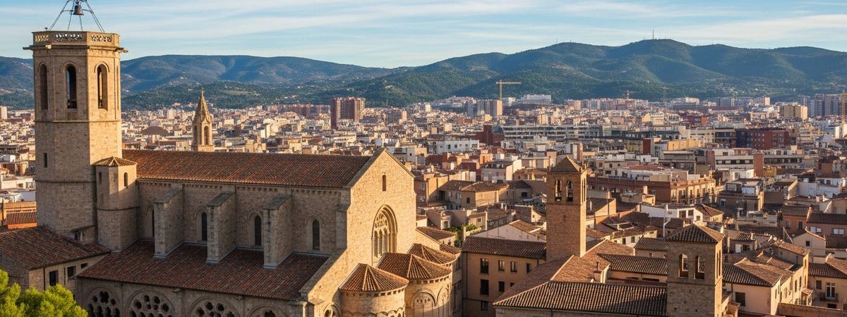 Skyline von Sant Cugat del Vallès