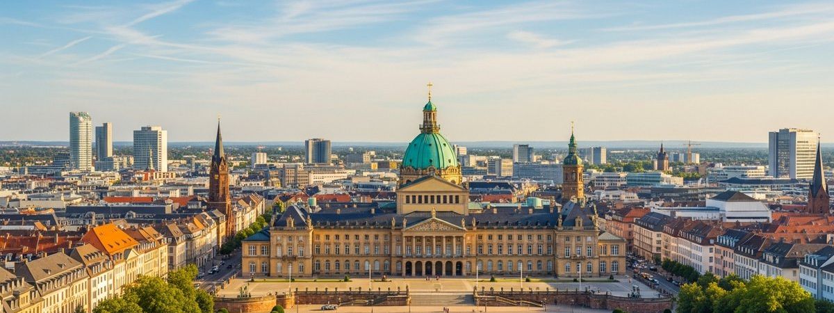 Panorama de Karlsruhe