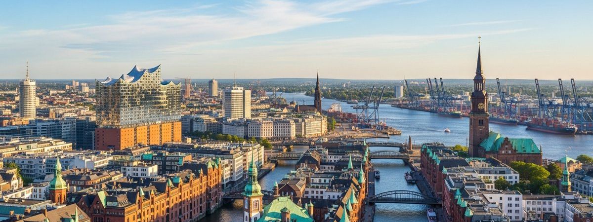 Panorama de Hamburg