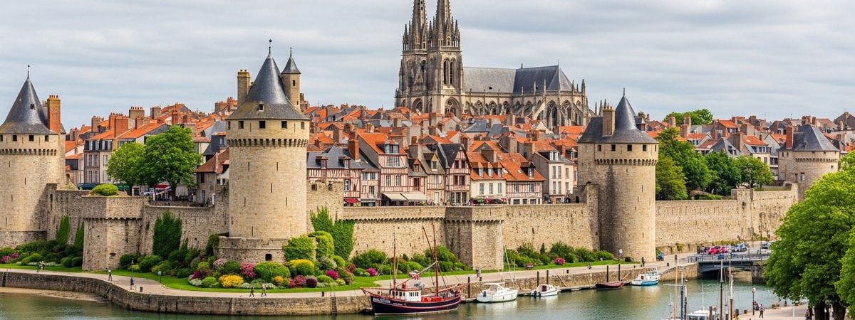 Skyline of Vannes